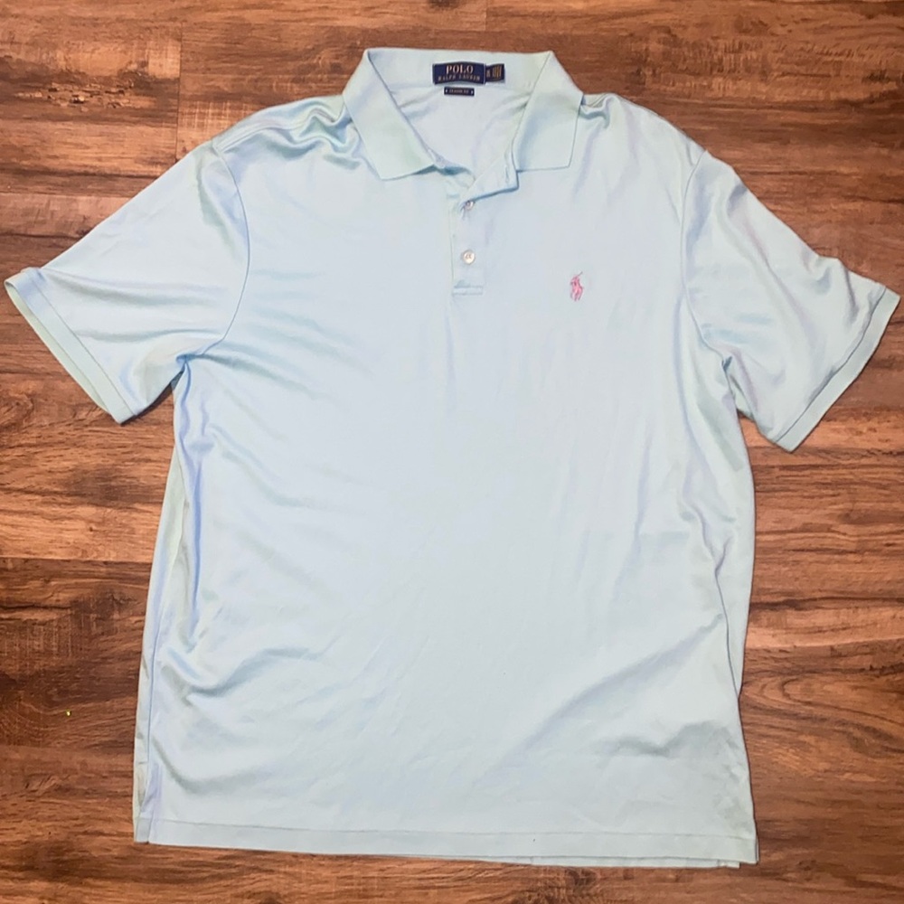 Polo by Ralph Lauren Light Blue Polo Shirt